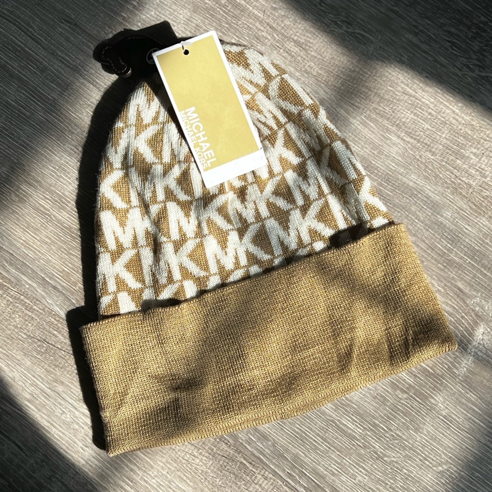 MICHAEL KORS MK Monogram Beanie
